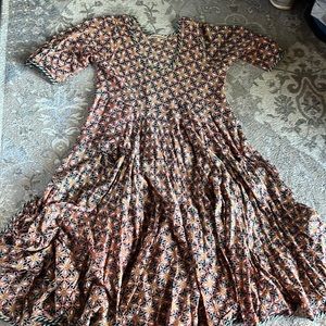 Santa Fe broomstick dress
